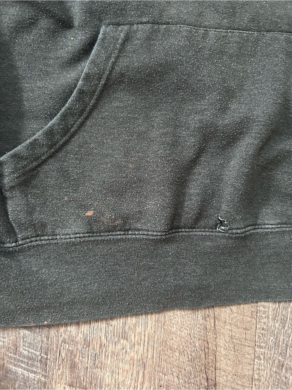 Blue 84 Dark Gray Hoodie- Yellowstone National Park- moose - Picture 6 of 8